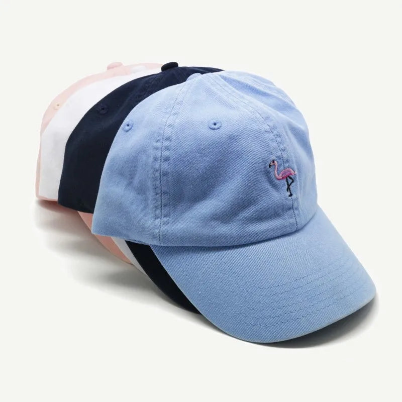 Custom Embroidery Logo Unstructured 6 Panel Cotton Common Fabric Adjustable Dad Hat Baseball Cap