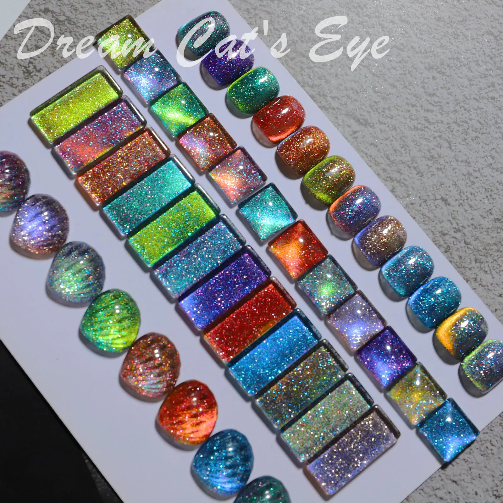 Misscheering Nail Dream Quicksand Cat Eye Nail Polish 2021 Popular Color Shiny Cat Eye Gel Nail Salon Dedicated