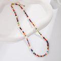 Fashionable Freshwater Pearl Necklace with Colorful Beads Natural Jewelry for Women for Wedding Party or Gift