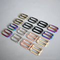 Deepeel G1-4 15/20/25mm Handbag Hardware Accessories Pet Collar Clasp Bag Strap Webbing Adjustable Slider Buckles