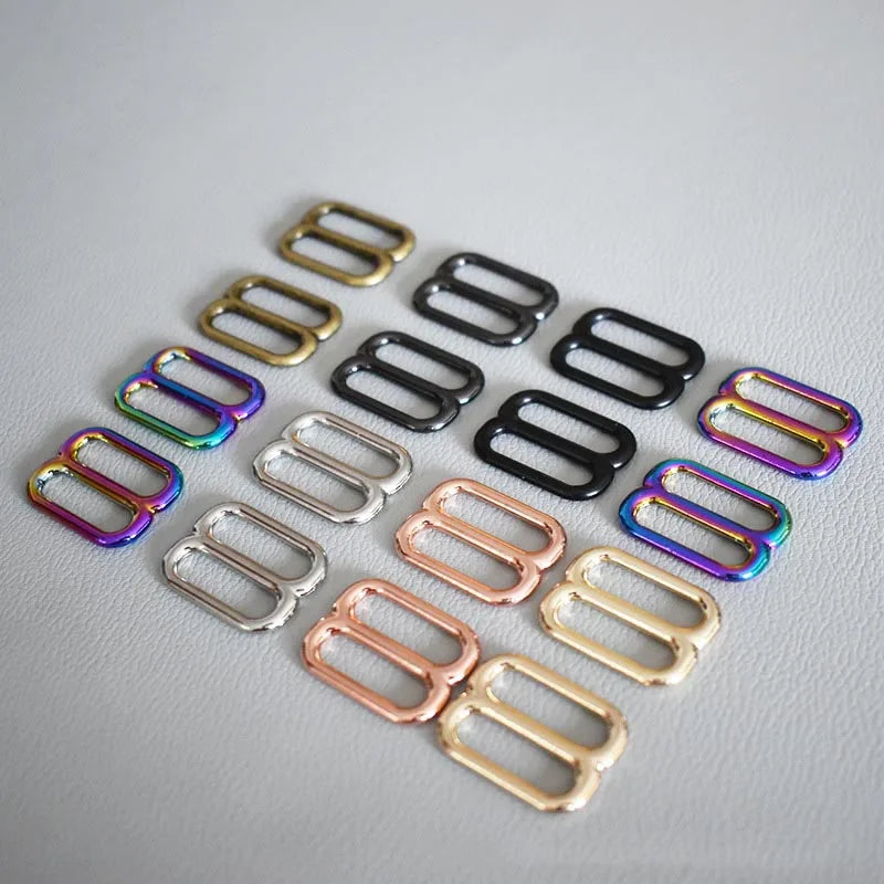 Deepeel G1-4 15/20/25mm Handbag Hardware Accessories Pet Collar Clasp Bag Strap Webbing Adjustable Slider Buckles