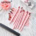 Pink Vegan Matte Lip Liner Long-Wear Pigmented Creamy Lip Pencil Mineral Ingredient Private Label Cosmetics with Custom Logo