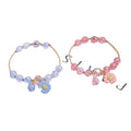 New Crystal Bracelet Sun Flower Bracelet Women Girl Students Daisy Beaded Bracelet