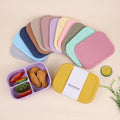 New Product 2024 Lunch Box Bento Take Away Bento Silicone Kids Lunch Box Silicone Food Storage Container With Silicone Lid
