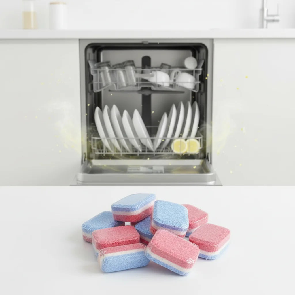 Household Eco-friendly Solid Dishwasher Tablets OEM ODM for Auto Dish-washing Machine