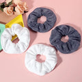 Hair Towel Scrunchies Terry Cloth Scrunchie Large Microfiber Hair Ties for Women Girls Thick Fuzzy Scrunchy Bobbles Hair Bands
