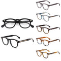 High Quality Custom Acetate with Metal Full Rim Round Fashionable Lightweight Comfortable Daily Wear Glasses Frames