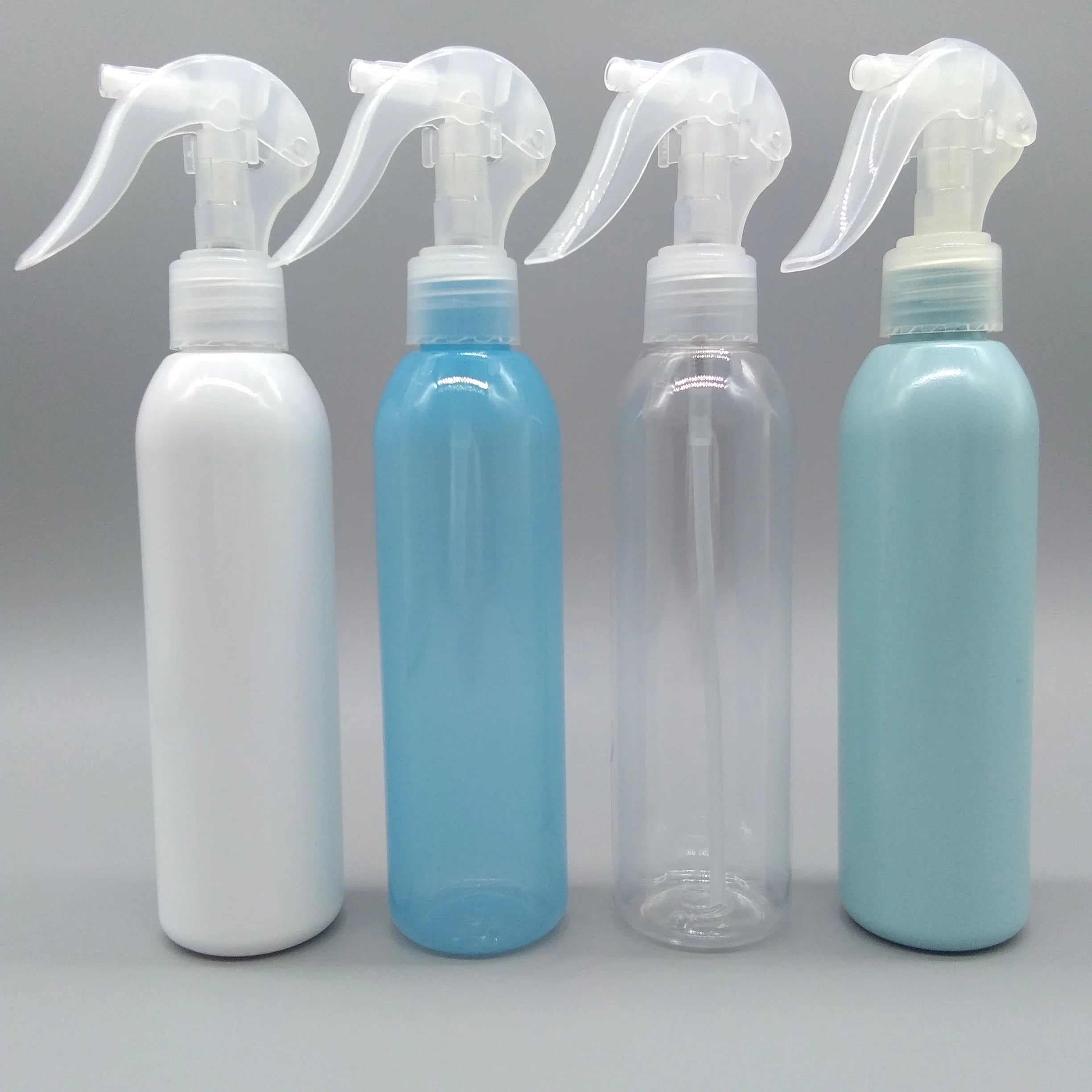 200ml PET Pump Sprayer Trigger Spray Bottles for Liquid Soap with Screen Printing Service and Multi-Color Options
