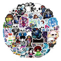 50Pcs Cool Game Undertale Hot Sale Graffiti Sticker for Boy Phone Case Luggage Laptop Vinyl Paper Decals Stickers