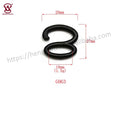 Wholesale Small Flat POM Plastic Hook for Tent Plastic Carabiner Hooks for Keychain Backpack Manufacturer in China