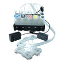 White Ink Ciss System with Motor Timer L1800 Printhead Printer Modify Machine tank with Stirrer Dtf 250ml Ink tank