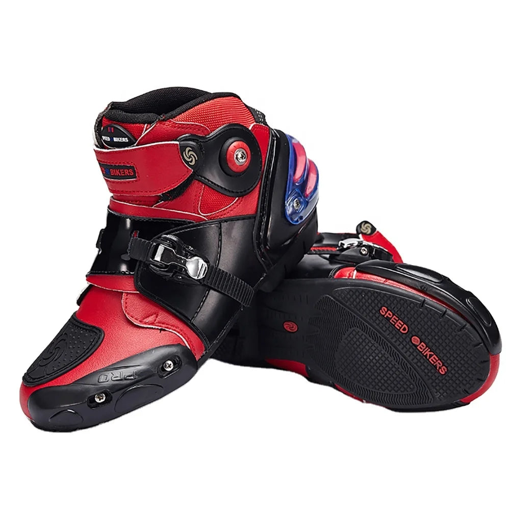Original Motorcycle Ankle Boots Street Motorbike Riding Shoes Short Boots Motocross Sports Protective Boots