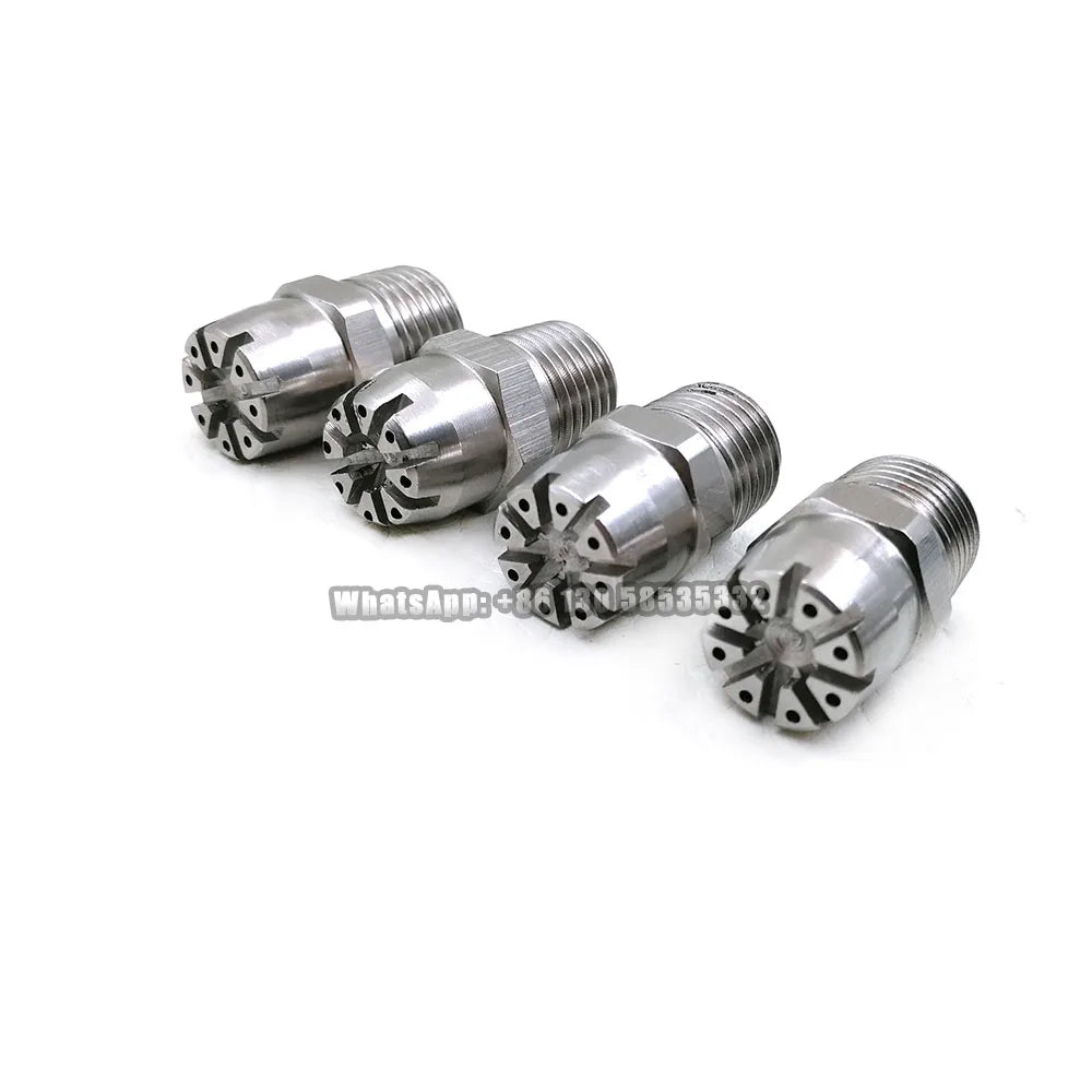 FY 8 Holes 304SS Multi-hole Linear Nozzle Air Blowing Nozzle Wind Knife Liquid Cylindrical High-pressure Spray Nozzle