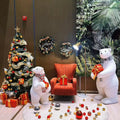 2024 Frandwell Artificial Christmas Tree Decoration with Adjustable LED Lighting Customized Color New Shape Creative Design-Sale