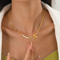 2023 Hot Selling Waterproof Snake Herring Chain Choker Necklace Simple Stainless Steel Flower Necklace for Women