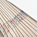 Newly Bohemian Printed Pleated Skirt Fabric for Dress Skirt