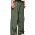 2023 Wholesale Pants Men New Design Utility Cargo Pants Dark Green Baggy Pants