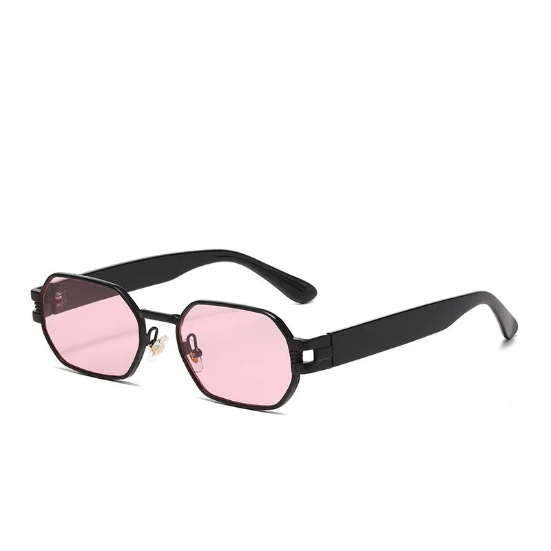 2025 Classic Retro Fashion Small square Sunglasses Personality Vintage Rectangle Steampunk Sunglasses
