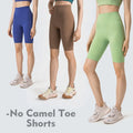 SHINBENE 10" Women's High Waist Biker Shorts Yoga Running Volleyball Workout Gym Shorts