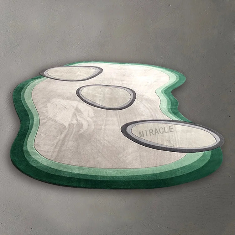 Unique Novelty Shape Rug Set Modern Simplicity Custom Acrylic Area Rug Wabi Sabi Carpet for Home Decoration MegaBDM