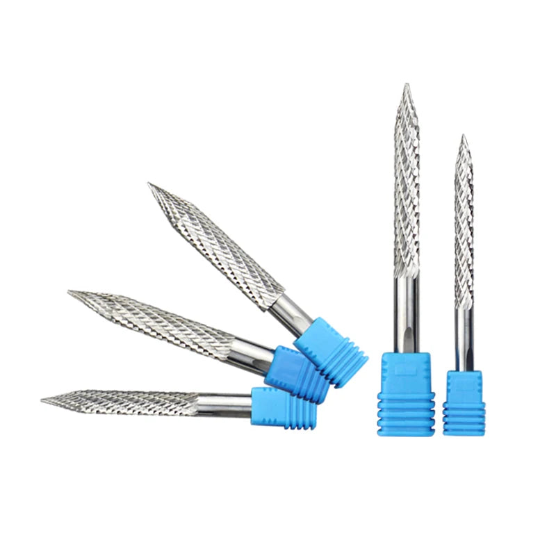 High-carbon Steel Rotary Files Hard Alloy Cutting Drill Bits Used for Drilling Rubber/ Wood