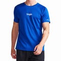 Sweat Wicking Polyester Raglan Sleeve Plain Tops Custom Printing Training Gym T Shirts for Men