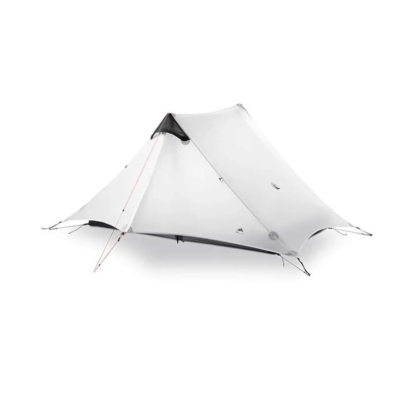 Lanshan Professional 15D Silnylon Rodless Tent Ultralight Outdoor Camping Tent for 3 4 Seasons