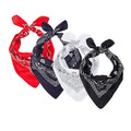 High Quality Square Cotton Polyester Bandana with Custom Design Hot Selling Wholesale Bandana