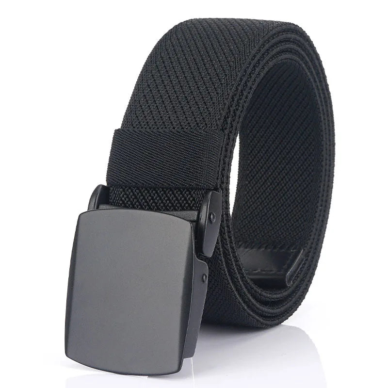 Hot Quick ReleaseCustom Logo Belt With Metal Buckle Belt Nylon Outdoor Sport Heavy Duty Canvas Webbing Belt