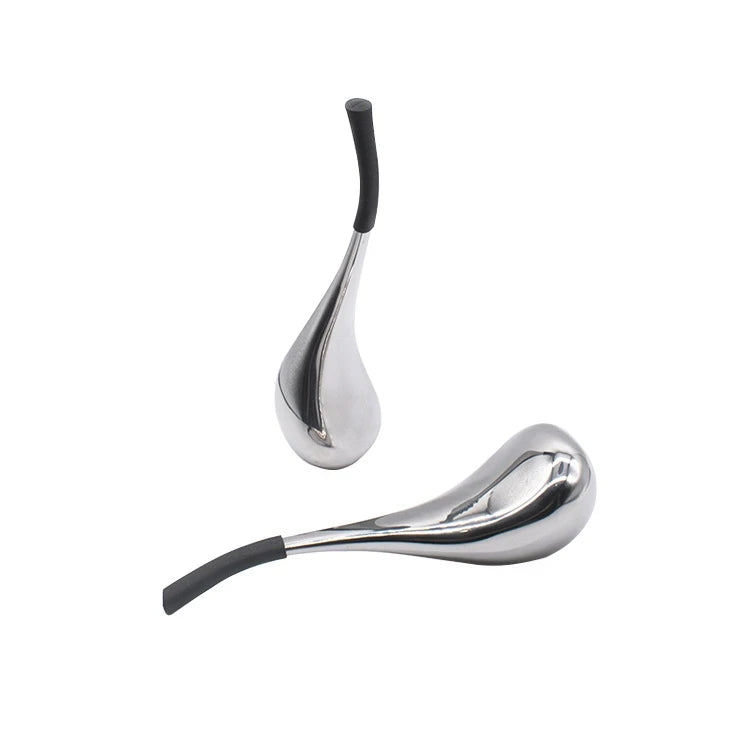 Diy Frozen Cryo Roller Rose Gold Cryo Ice Spoon Globes Cryo Ice Globes with Liquid Inside