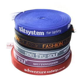 E4 Standard High Tenacity Vehicle Safety Belt Nylon Seat Belt Aircraft Polyester Custom Car Seat Webbing