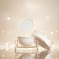 Luxury 50g White Acrylic Empty Plastic Face Cream Container Luxury Cosmetic Eye Cream Jar Screw Cap Skin Care Beauty Packaging