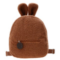 Brand Plush Bunny Bear Backpack Kids Cartoon BookBags Toddler School Backpack Bags Cute Children Schoolbag Mini Plush Backpack