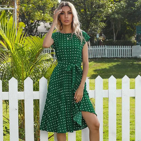 Cheap Wholesale Custom Fashion Luxury Summer Dress Vintage Elegance Women Dress 2023 with Women with Women
