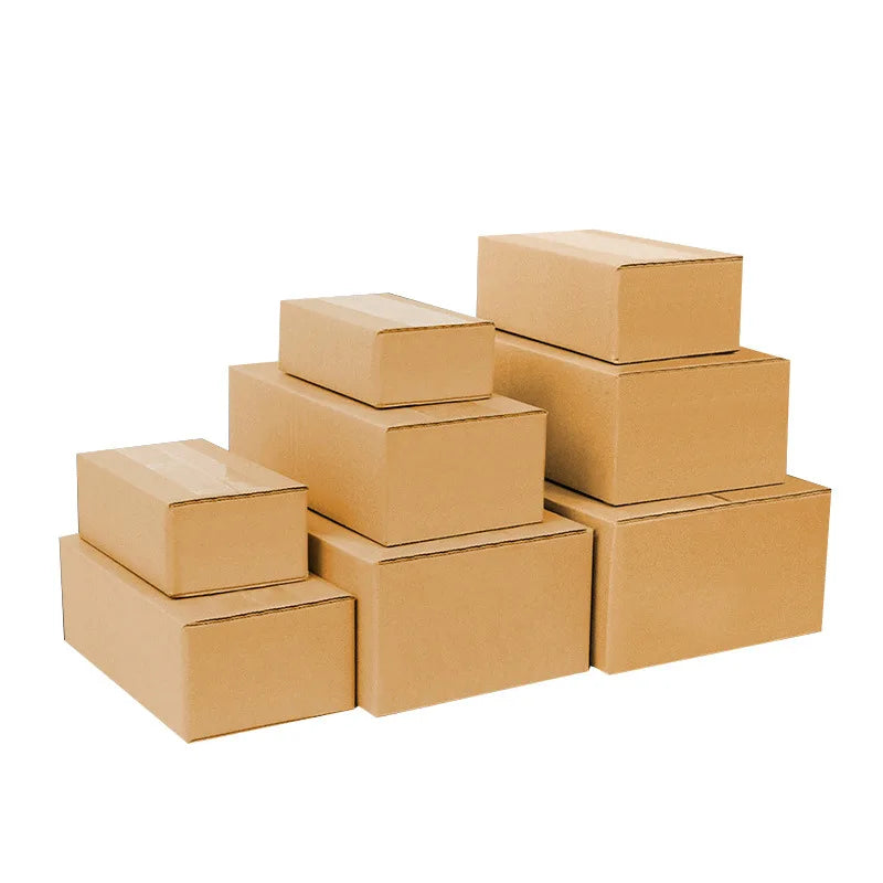 Manufacturer Custom Corrugated Box Packaging Small Shipping Eflat Printed Logo Carton for Candles Made with Recycled Materials