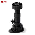 Adjustable Heavy Duty Plastic Cabinet Feet with Modern Design for Hospital Hotel Bedroom Furniture-Custom Color Available