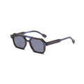 Fashion Double Bridge Lamination Glasses Luxury Sunglasses High-End Retro Full Frame Square UV400 Ready to Ship