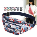 Women Waist Bag Female Wallet Purse Casual Phone Purse Belt Pouch Nylon Travel Motorcycle Fanny Pack Banana Bags