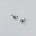 Fashion S925 Sterling Silver Daisy Flower Earrings Thread Stud Earring Vintage Earrings Women Wholesale