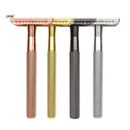 Wholesale Custom Luxury Single Blade Double-Edged Safety Face Shaving Razor Premium Stainless Steel Premium Razor