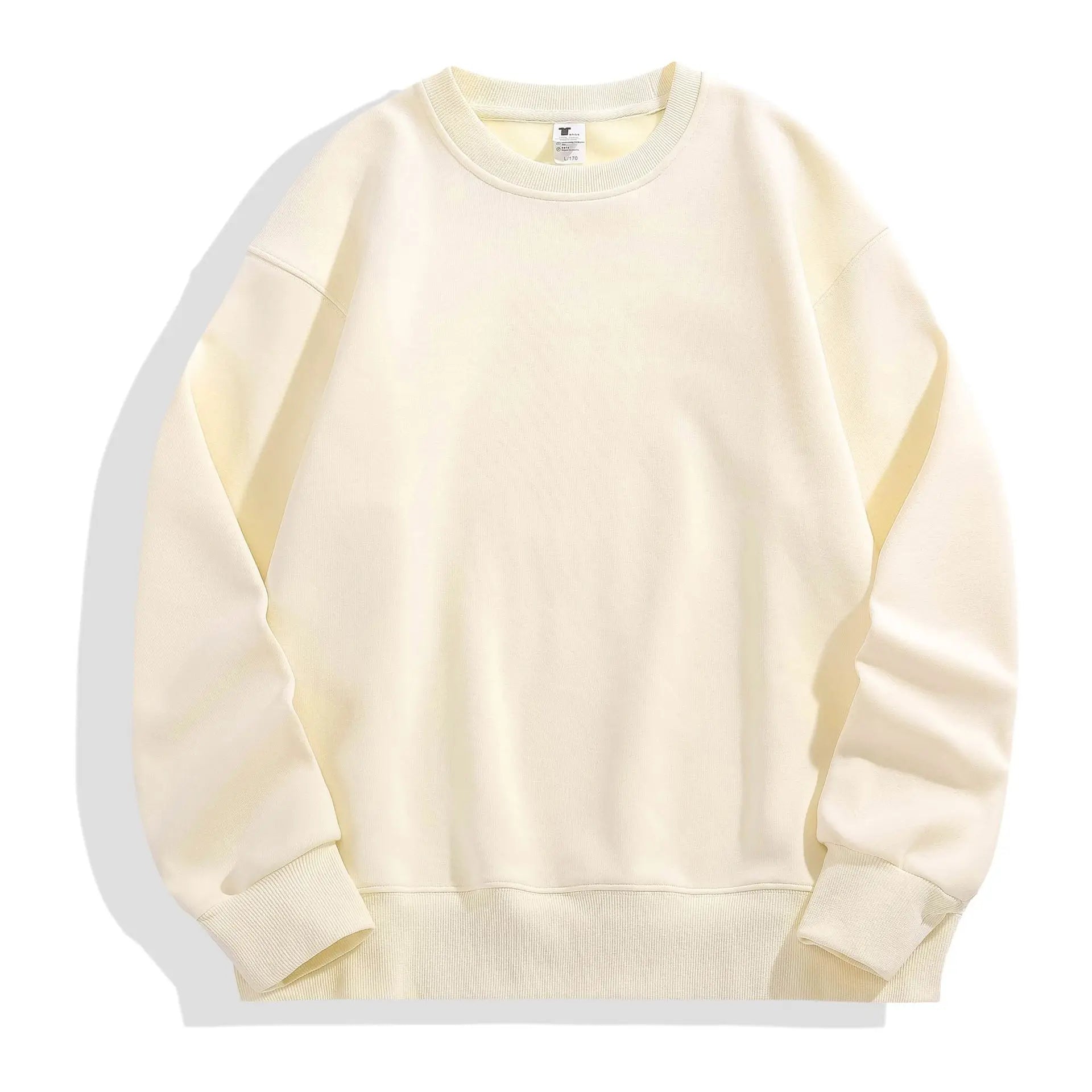 Custom Crew Neck Crewneck Sweatshirts Men's Pullover Hoodies & Sweatshirts Plain Blank Hoodies Set Custom logo Hoodies Unisex