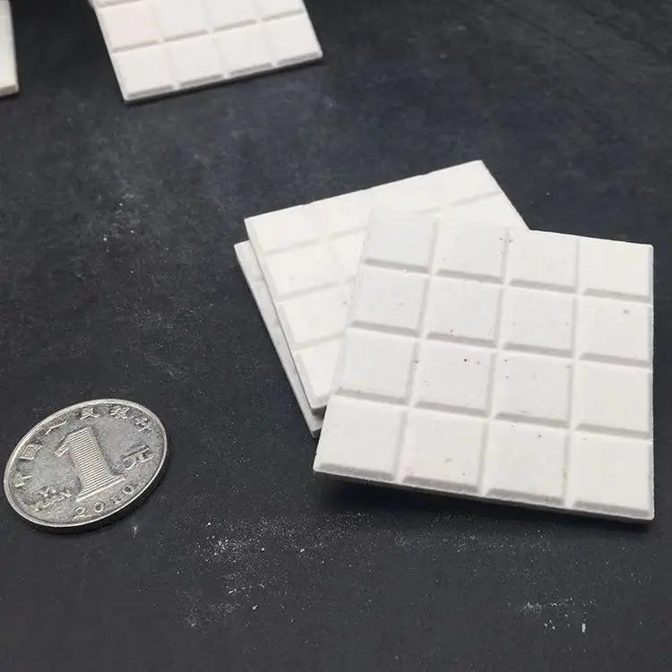 Aquarium Ceramic Coralline Coral Frag Plate Base 50*4mm
