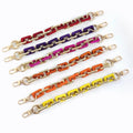 Meetee B-C170 Fashion Candy Lacquer Color Square Buckle Acrylic Bag Chain