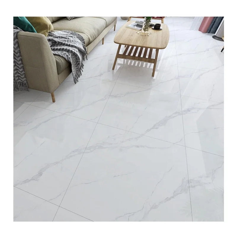 Foshan Wholesale 48x48 Polish Ceram Marble Porcelain Glossy Glazed 800 X 800 Floor Tile