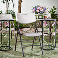 Wholesale Cheap Outdoor Rental White Portable Party Dining Long HDPE 6ft Plastic Folding Tables and Chairs for Events