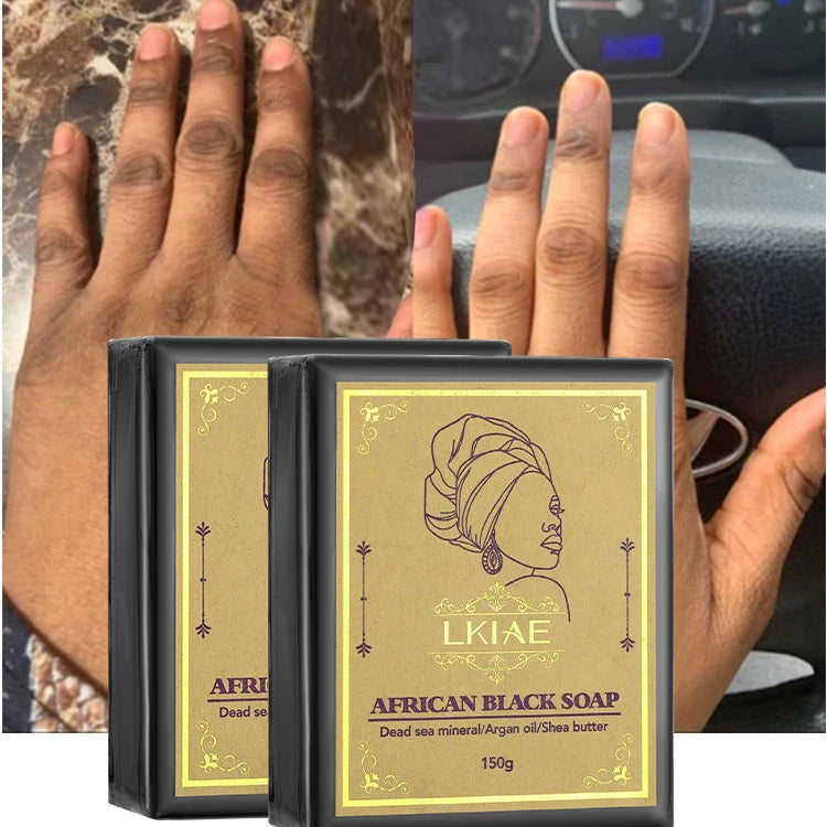 Natural Organic Cleansing Bamboo Charcoal Handmade Wholesale Brightening Black Soap Bar