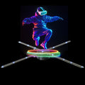 65cm 3D Hologram WIFI Fan with 4 Blades 65 Degree Rotating Indoor Display Enhanced Display Options for Various Settings OEM
