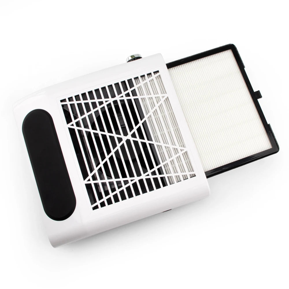 Elevated Flip Stand for Comfortable Use Nail Dust Machine