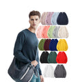 350Gsm Custom Embroidered Winter Crewneck Pullover Unisex Polyester/Cotton Stonewashed Sweatshirts Manufacturer
