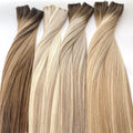 Genius Weft Hair Extensions Thick Top to Bottom Hair Extensions Double Drawn Genius Weft